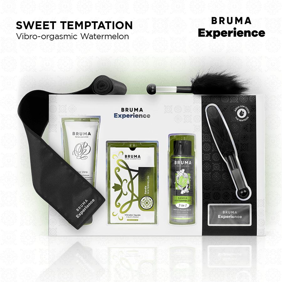 BRUMA XPERIENCE – KIT TENTATION DOUCE VIBRO-ORGASMIQUE PASTÈQUE