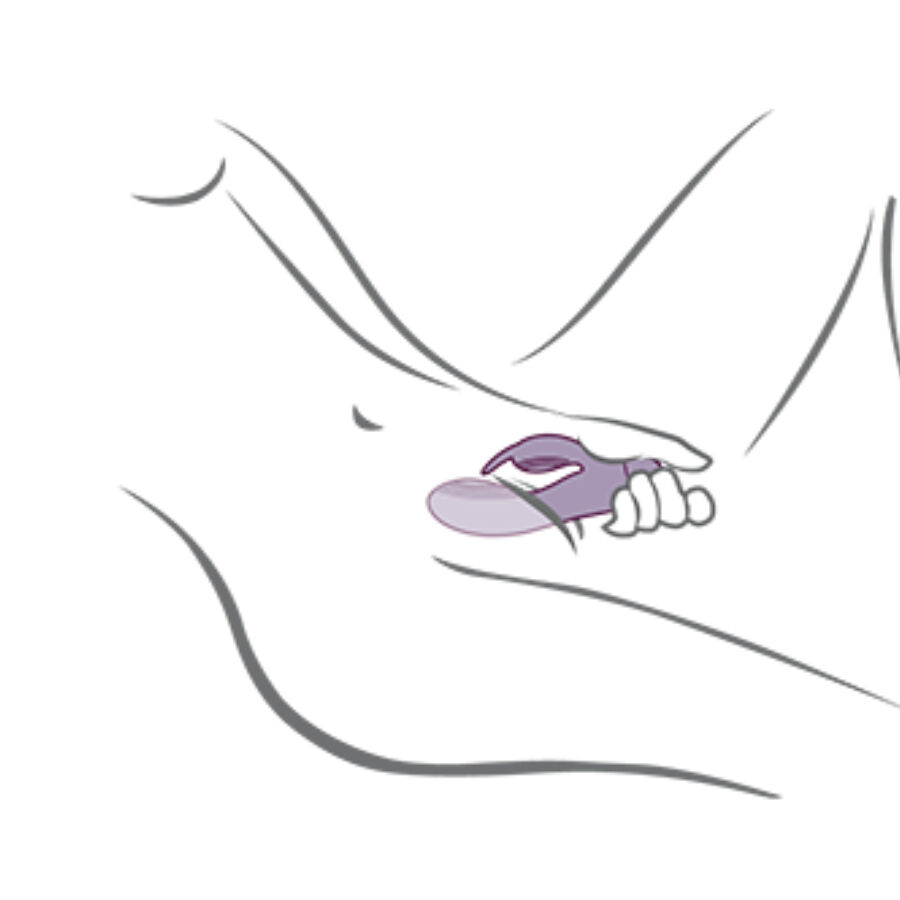 ROCKS-OFF – GLO-GIRL VIBRATEUR LAPIN VIOLET