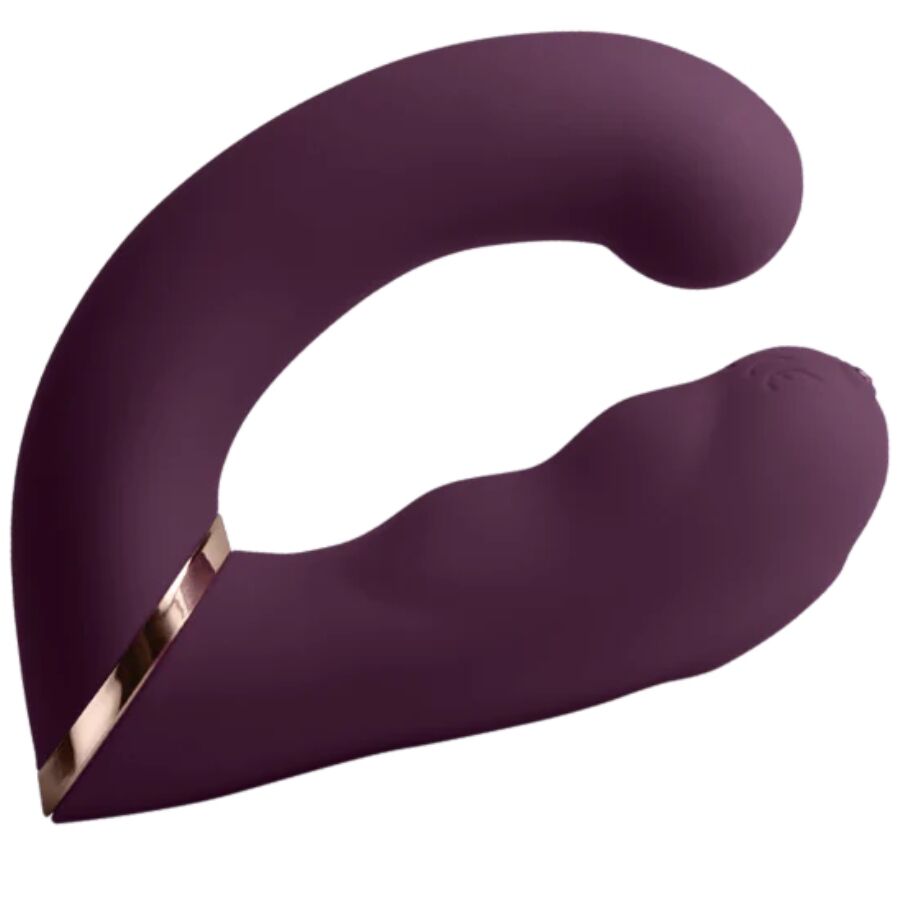 ROCKS-OFF – GEMINI DOUBLE VIBRATEUR STIMULATEUR DE CLITORIS POINT G VIOLET