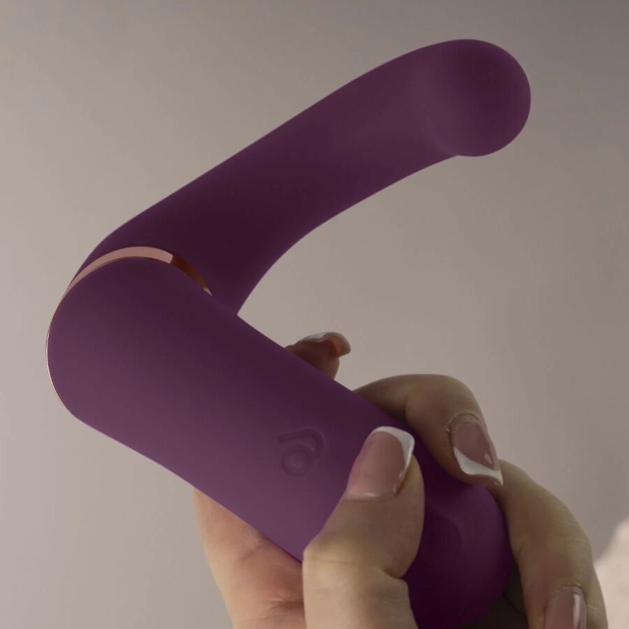 ROCKS-OFF – GEMINI DOUBLE VIBRATEUR STIMULATEUR DE CLITORIS POINT G VIOLET