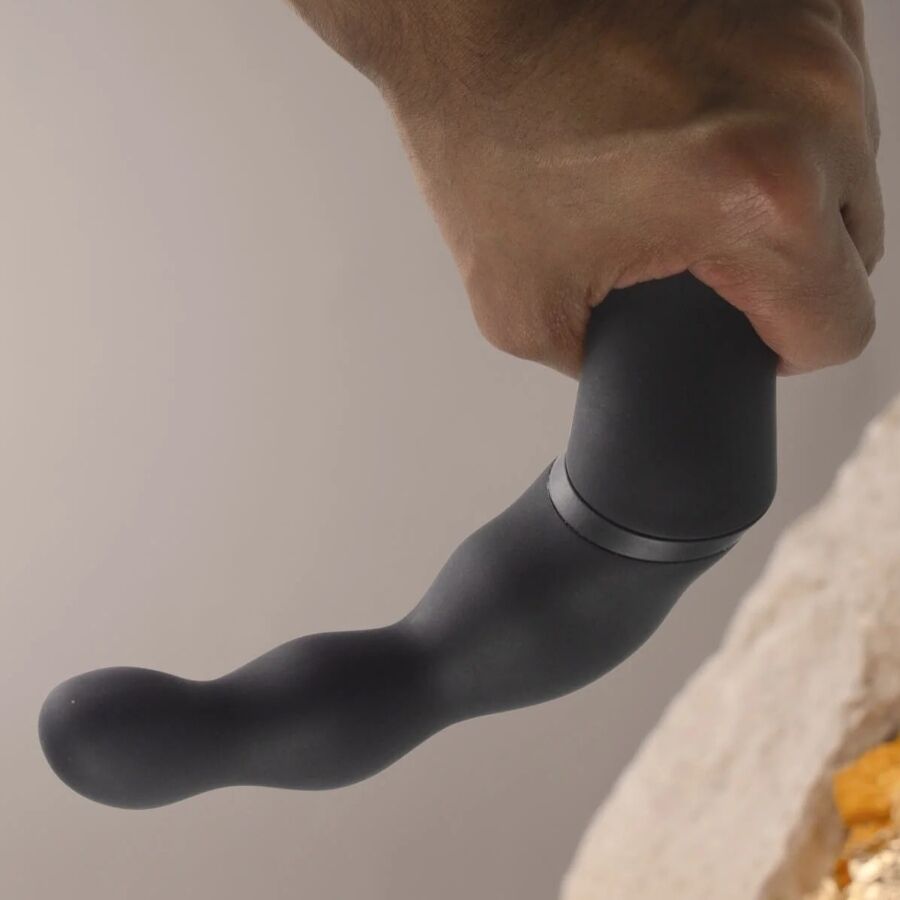 ROCKS-OFF – ADAPTATEUR DE VIBRATEUR PROSTATIQUE ET ANAL NOIR