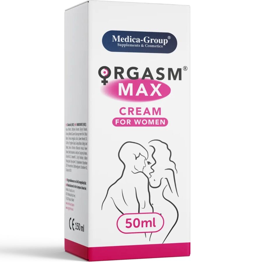 MEDICA GROUP – ORGASM MAX CRÈME INTIME POUR FEMMES 50 ML