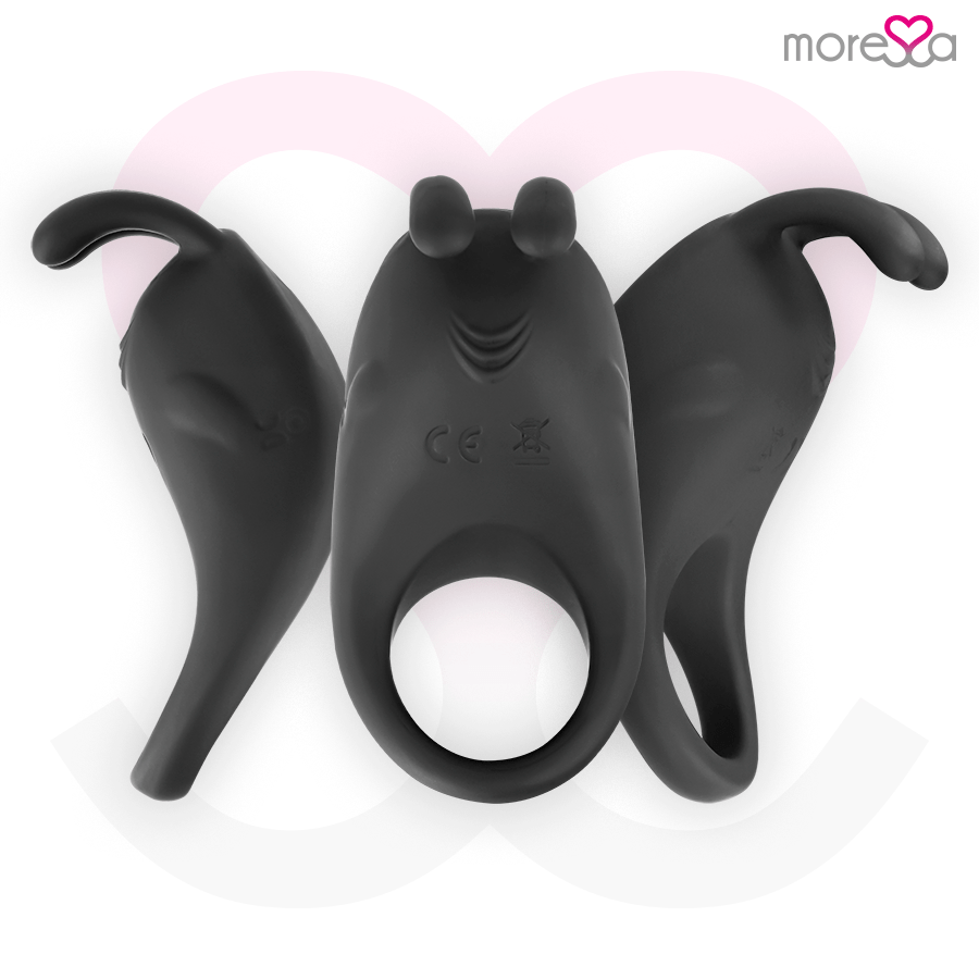 MORESSA – BRAD PREMIUM SILICONE RECHARGEABLE NOIR
