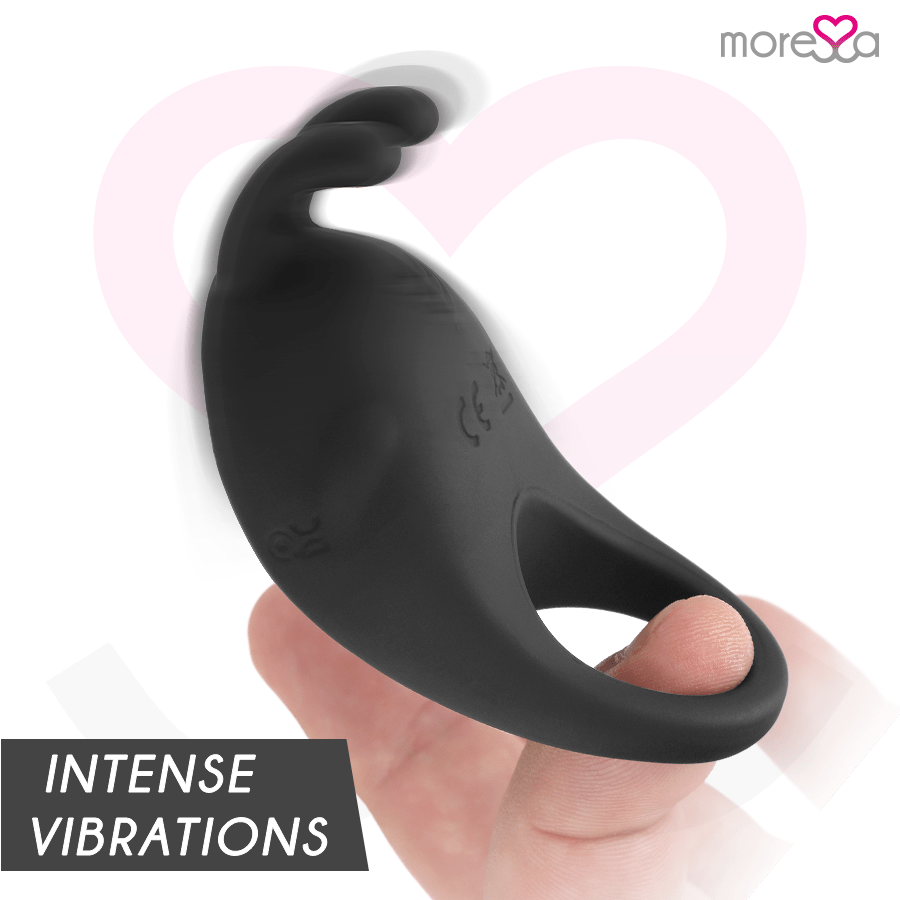 MORESSA – BRAD PREMIUM SILICONE RECHARGEABLE NOIR