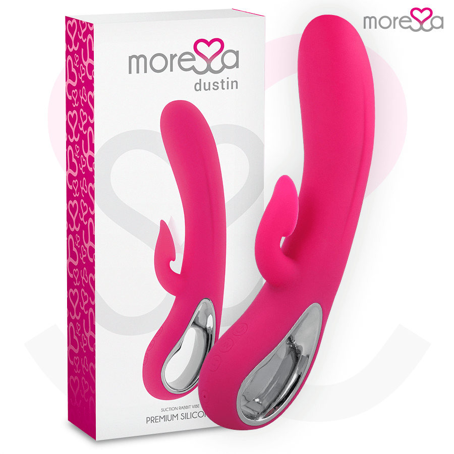 MORESSA – DUSTIN ONDES STIMULANTES CLITORIALES ET VIBRATIONS PUISSANTES SILICONE PREMIUM RECHARGEABLE