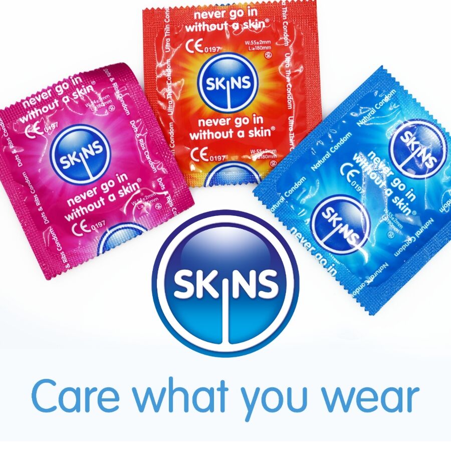 SKINS – PACK DE 4 PRÉSERVATIFS PREMIUM ASSORTIS