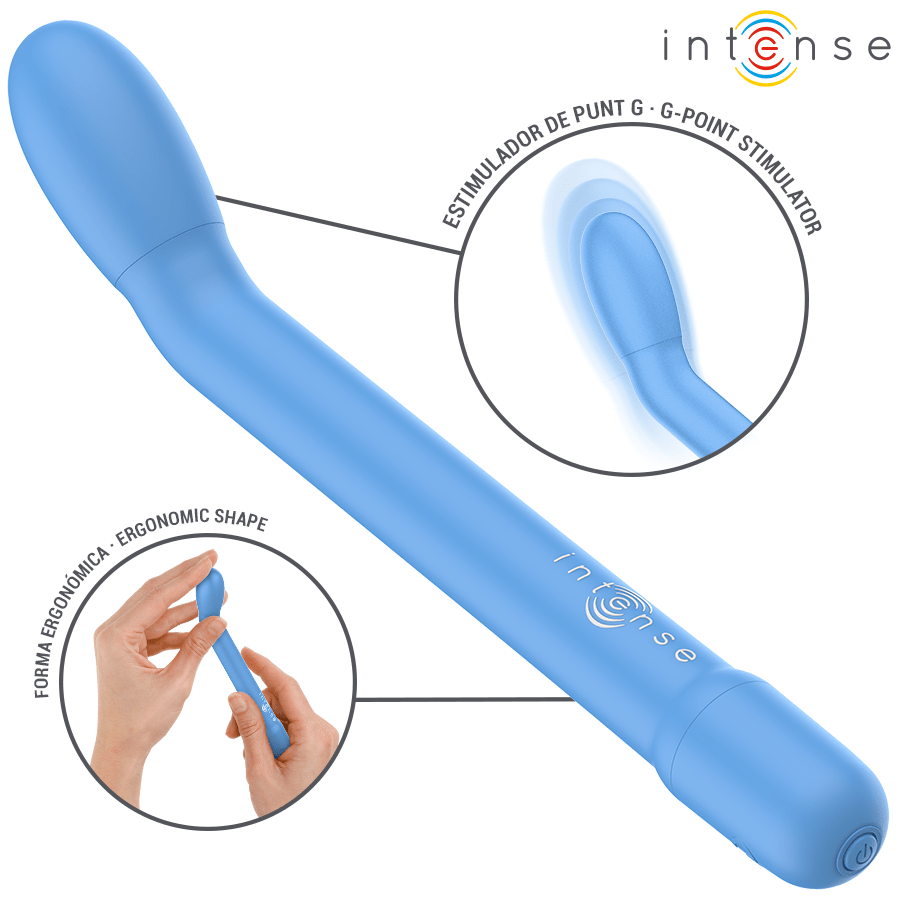 INTENSE – STIMULATEUR POINT G BLEU