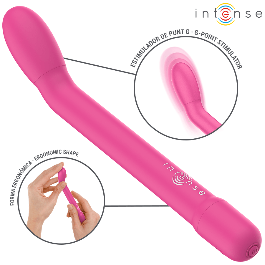 INTENSE – STIMULATEUR POINT G ROSE