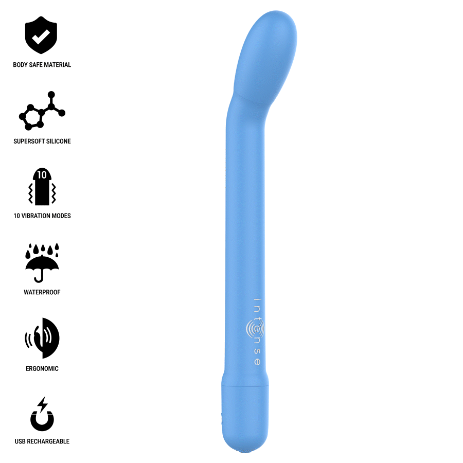 INTENSE – STIMULATEUR POINT G BLEU