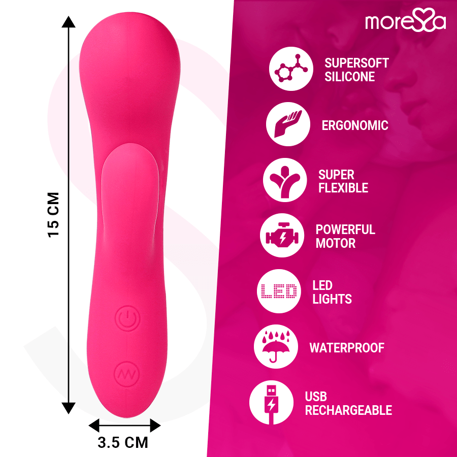MORESSA – JERRY RECHARGEABLE EN SILICONE PREMIUM
