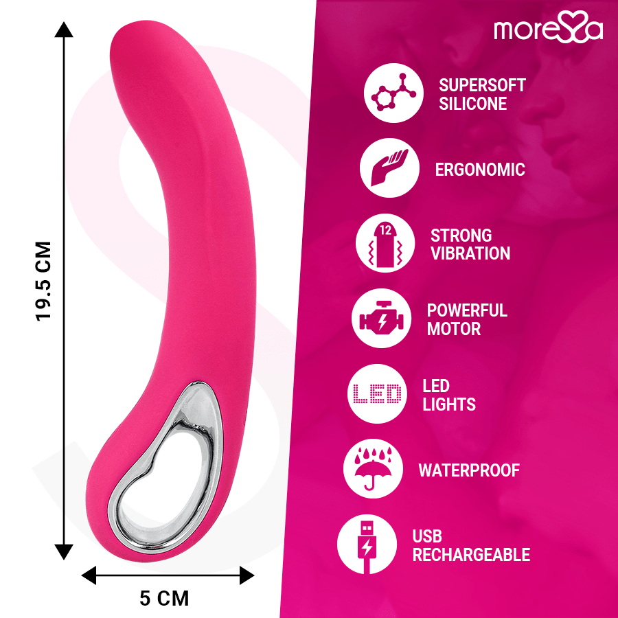 MORESSA – NELSON RECHARGEABLE EN SILICONE PREMIUM