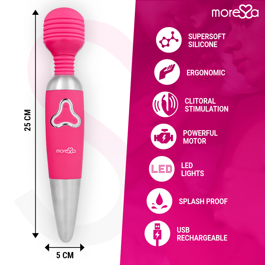 MORESSA – ODILON RECHARGEABLE EN SILICONE PREMIUM
