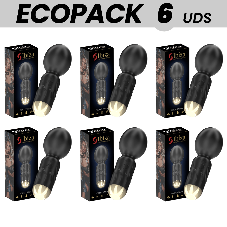 ECOPACKS 6 UNITÉS – VIBRATEUR DE POCHE IBIZA