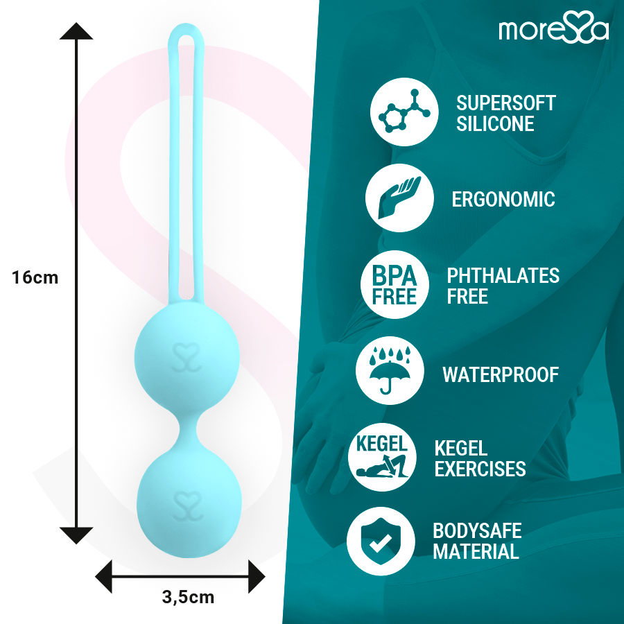 MORESSA – OSIAN DEUX SILICONE TURQUOISE PREMIUM