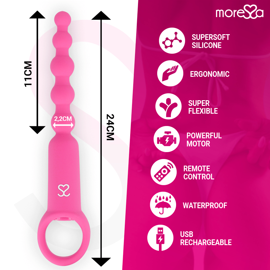 MORESSA – RONIE TÉLÉCOMMANDE PLAISIR ANAL ROSE