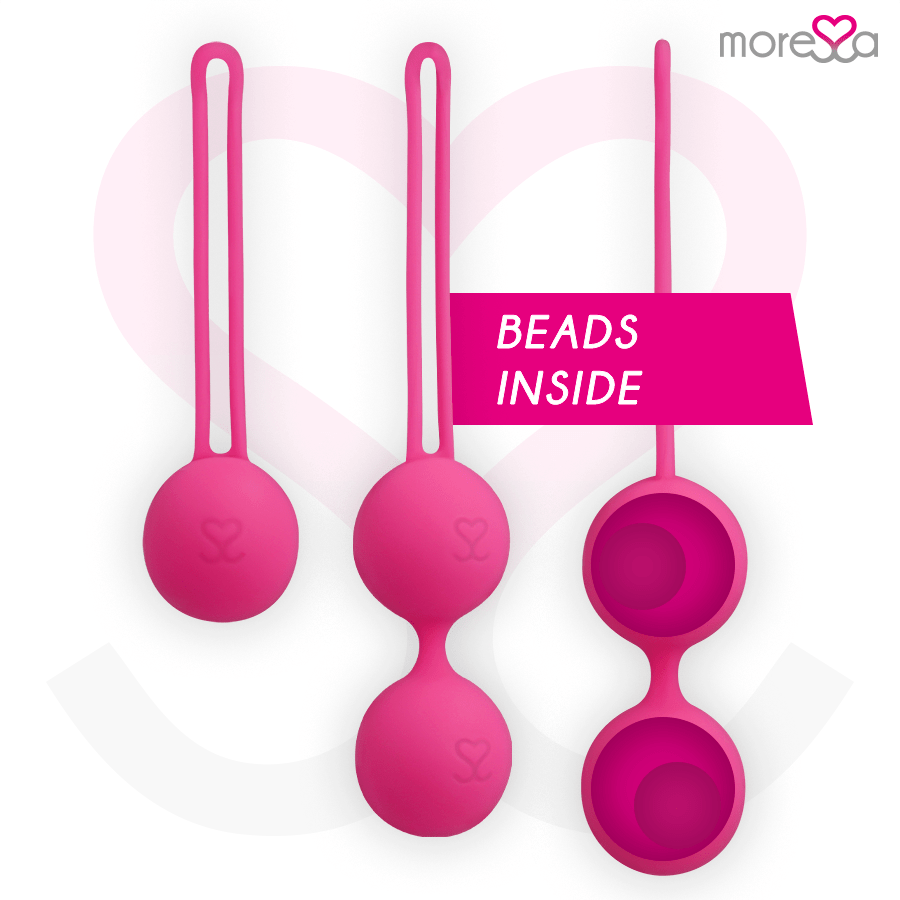 MORESSA – OSIAN SET PREMIUM SILICONE ROSE (Osian One – 51 g  Osian Two – 101 g  Osian Three 85 g)