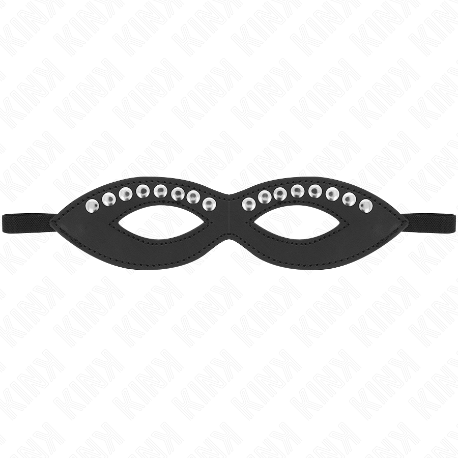 KINK – MASQUE POUR LES YEUX AVEC MINI RIVETS MODÈLE 1 20,5 x 5,5 CM