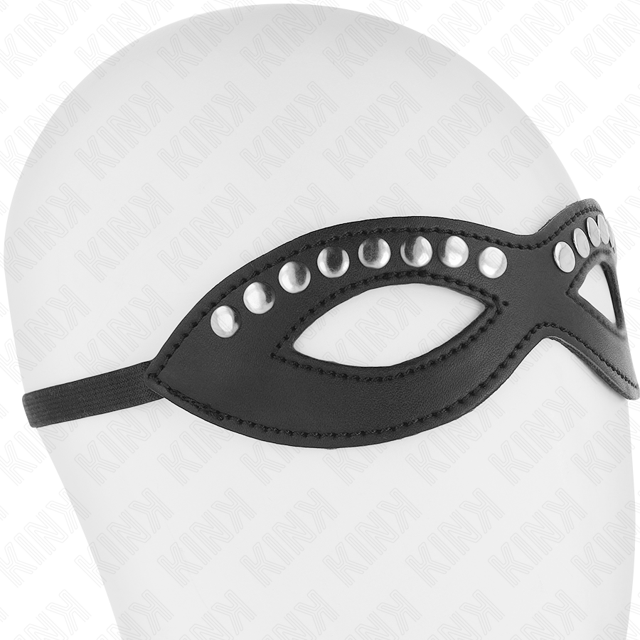 KINK – MASQUE POUR LES YEUX AVEC MINI RIVETS MODÈLE 1 20,5 x 5,5 CM