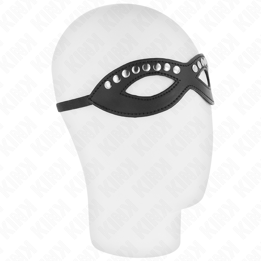 KINK – MASQUE POUR LES YEUX AVEC MINI RIVETS MODÈLE 1 20,5 x 5,5 CM