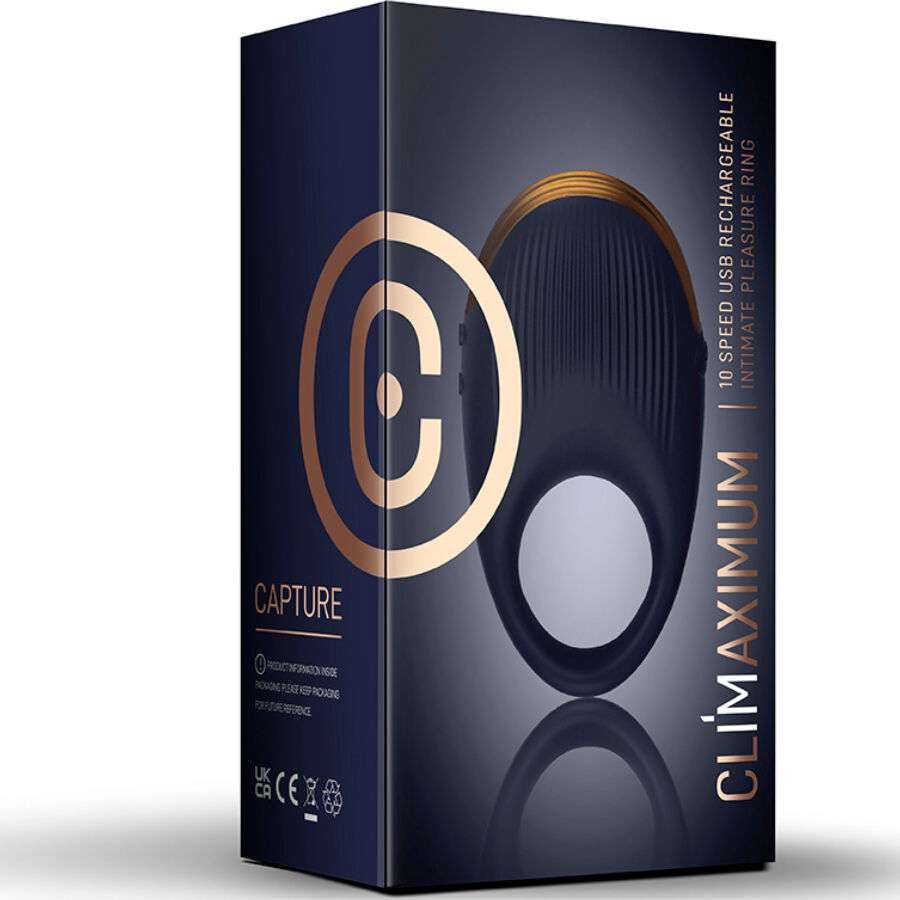 CLIMAXIMUM – CAPTURE SENSORY ANNEAU VIBRATEUR POUR PÉNIS