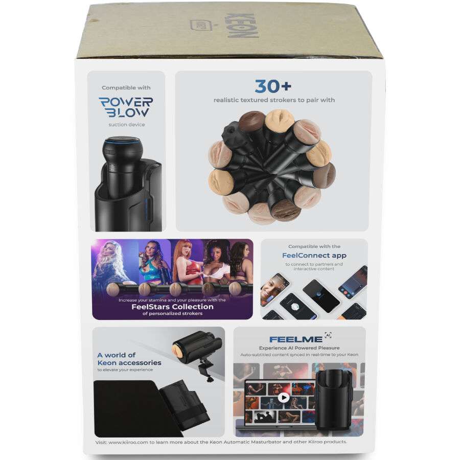 KIIROO – MASTURBATEUR AUTOMATIQUE WIFI KEON