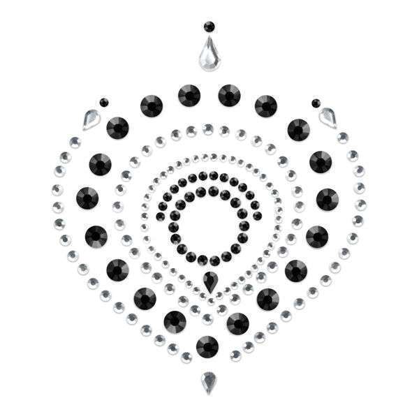 BIJOUX – INDISCRETS FLAMBOYANT NOIR  ARGENT