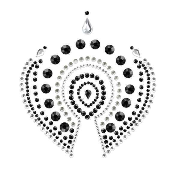 BIJOUX – INDISCRETS FLAMBOYANT NOIR  ARGENT