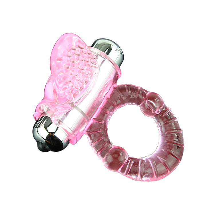 BAILE – ANNEAU PÉNIS VIBRATEUR ROSE SWEET ABS 10 RYTHMES