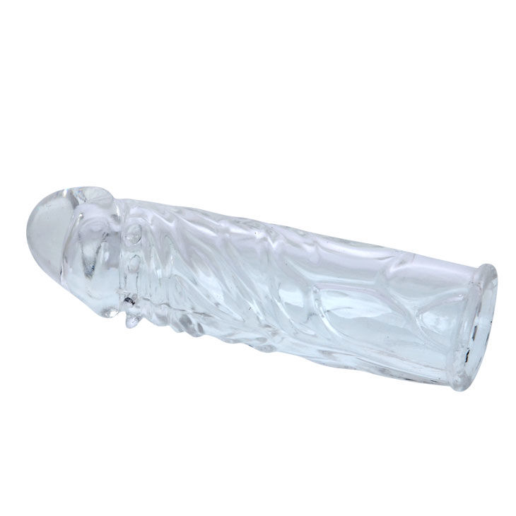 BAILE – HOUSSE DE PÉNIS EN SILICONE STIMULANTE ROSE 13 CM