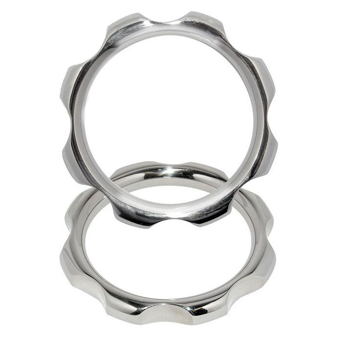 METAL HARD – ANNEAU DE TORQUE EN POUR PÉNIS ET TESTICULES 45MM
