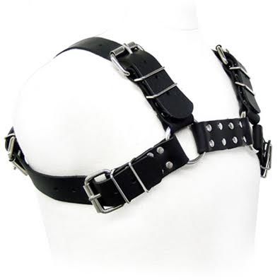 LEATHER BODY – HARNAIS BULL DOG NOIR