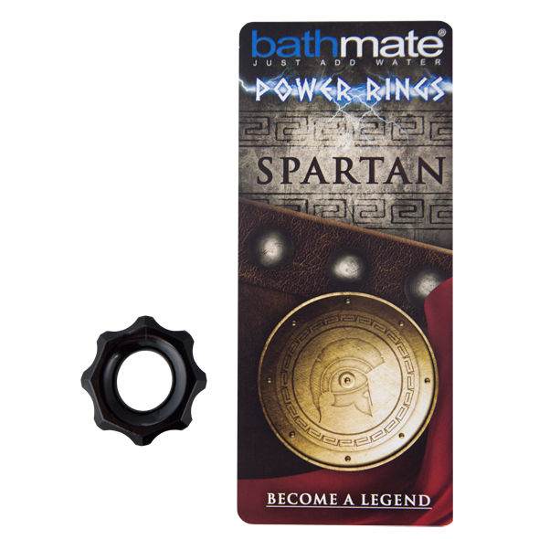 BATHMATE – ANNEAU PÉNIS NOIR SPARTAN