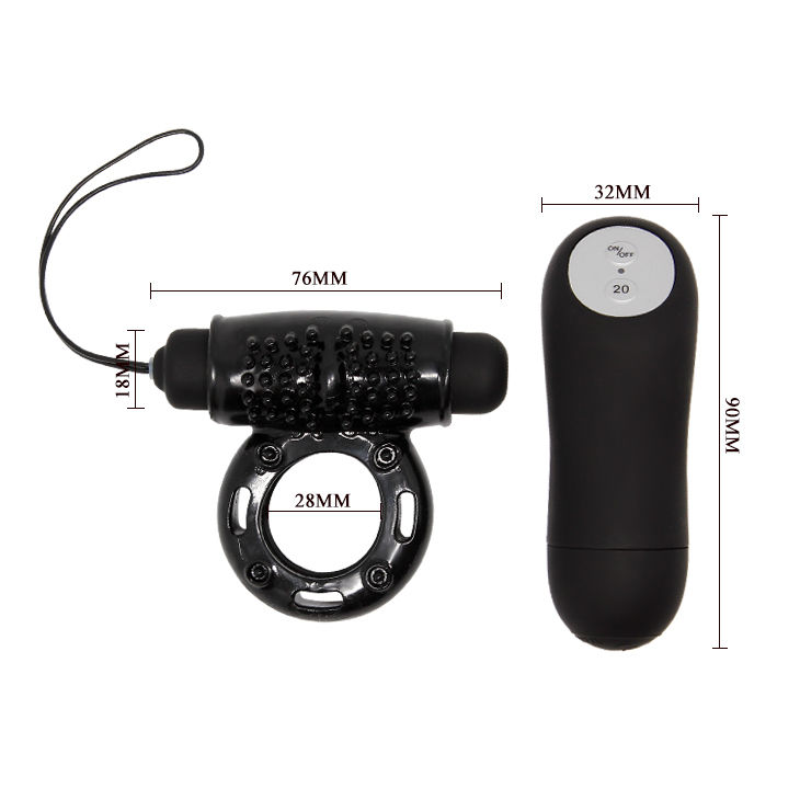 BAILE – ANNEAU DE TÉLÉCOMMANDE NOIR 20V