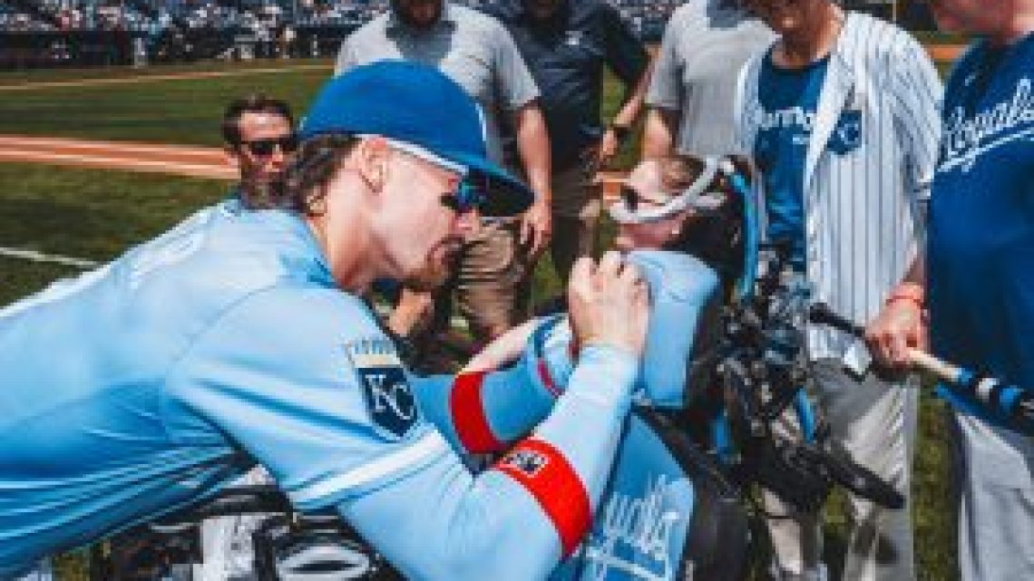 SOURCE SPORTS: Bobby Witt Jr. Helps Deliver Surprise To KC Superfan On Lou Gehrig Day SOURCE SPORTS: Bobby Witt Jr. Helps Deliver Surprise To KC Superfan On Lou Gehrig Day