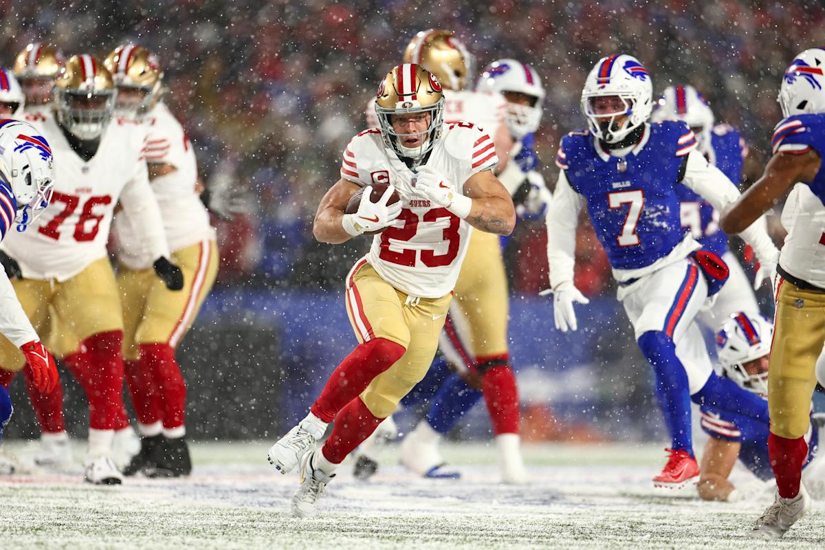 フォーティナイナーズ、ランニングバックのクリスチャン・マキャフリーとジョーダン・メイソンを負傷者予備軍に入れる フォーティナイナーズ、ランニングバックのクリスチャン・マキャフリーとジョーダン・メイソンを負傷者予備軍に入れる