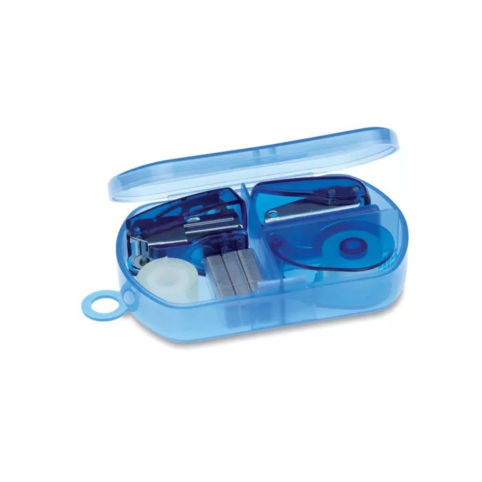 BUROBOX – Bleu Transparent