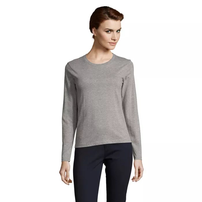 IMPERIAL LSL WOMEN – Gris Chiné