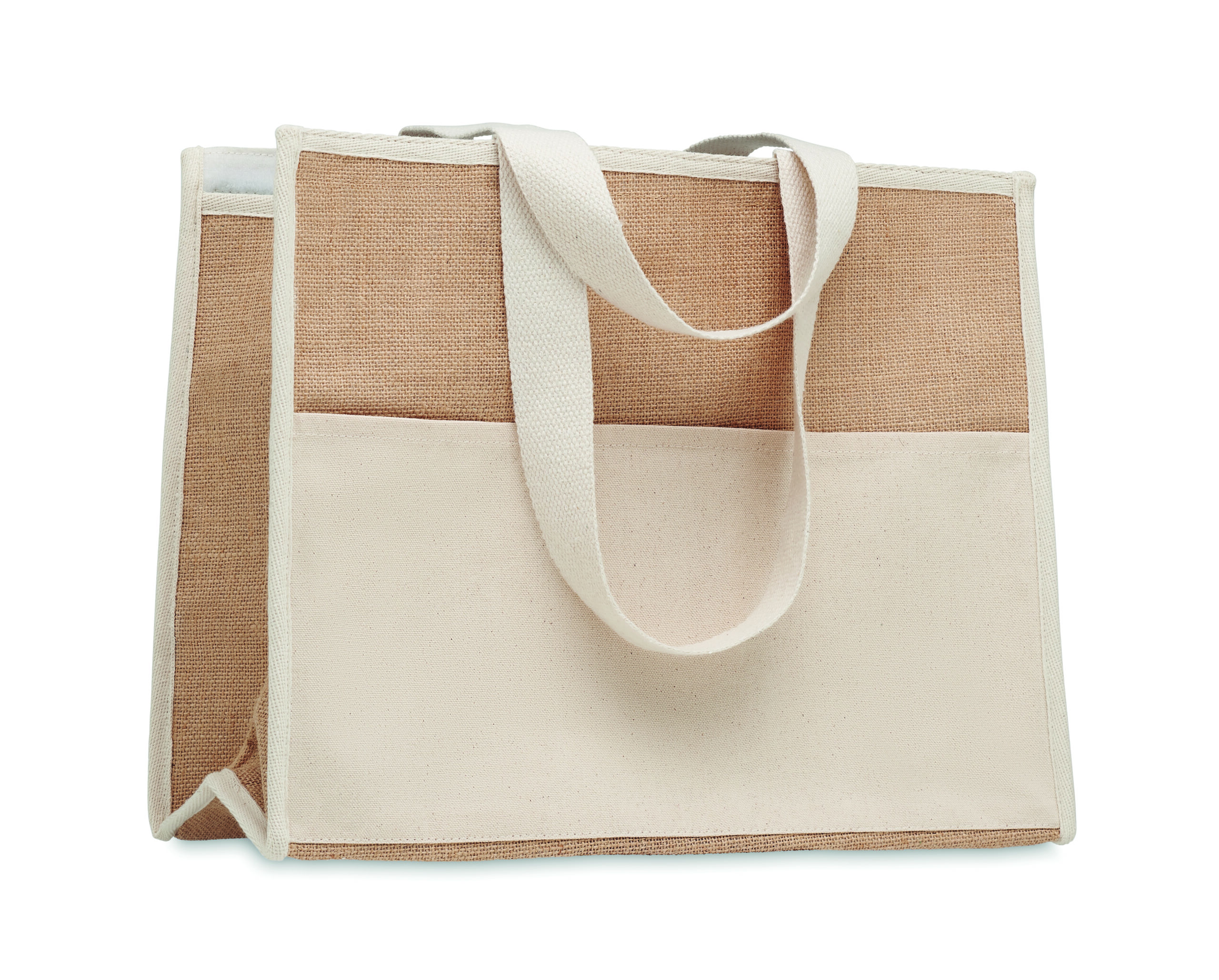 Sac shopping en toile et jute
