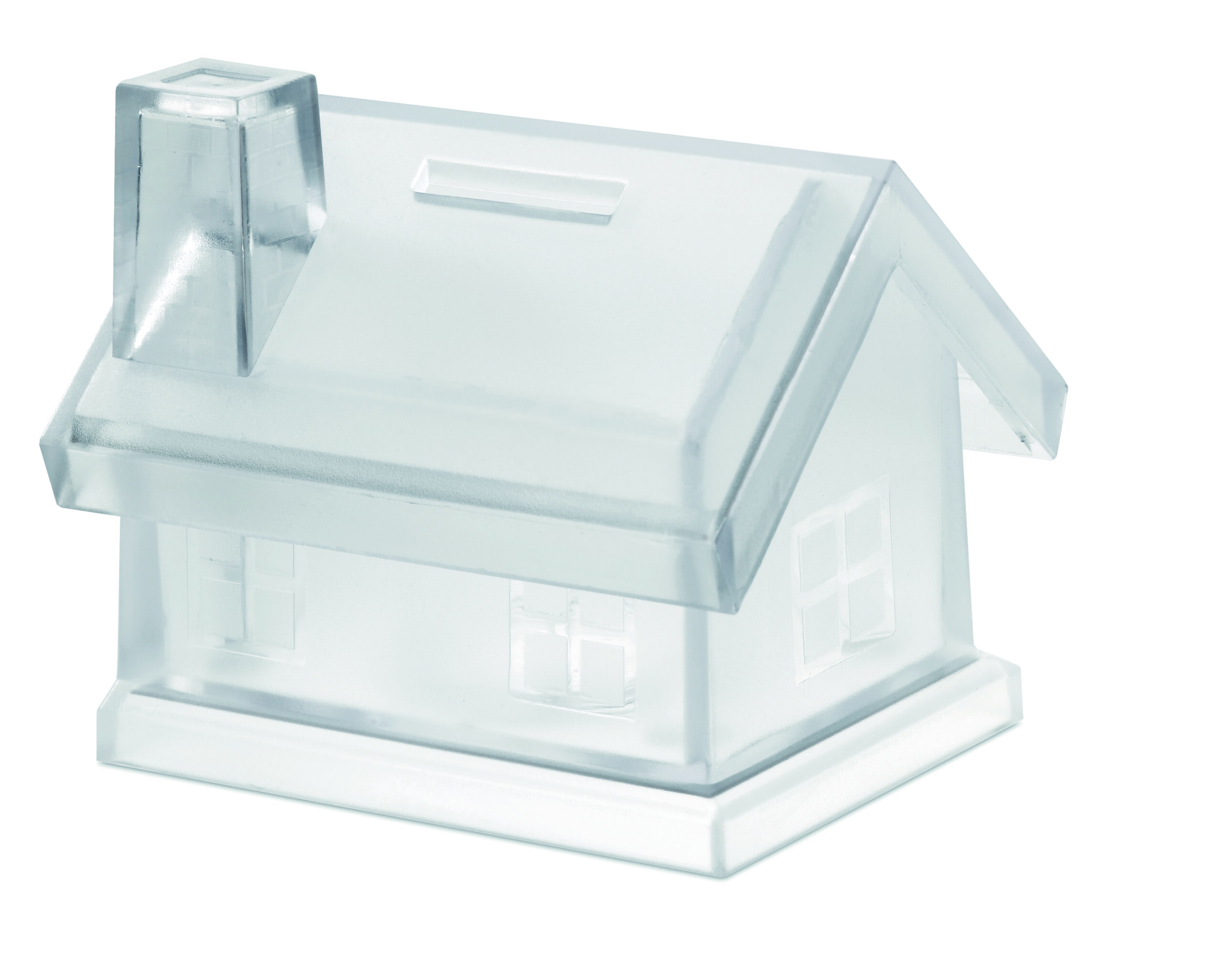 Tirelire maison plastique
