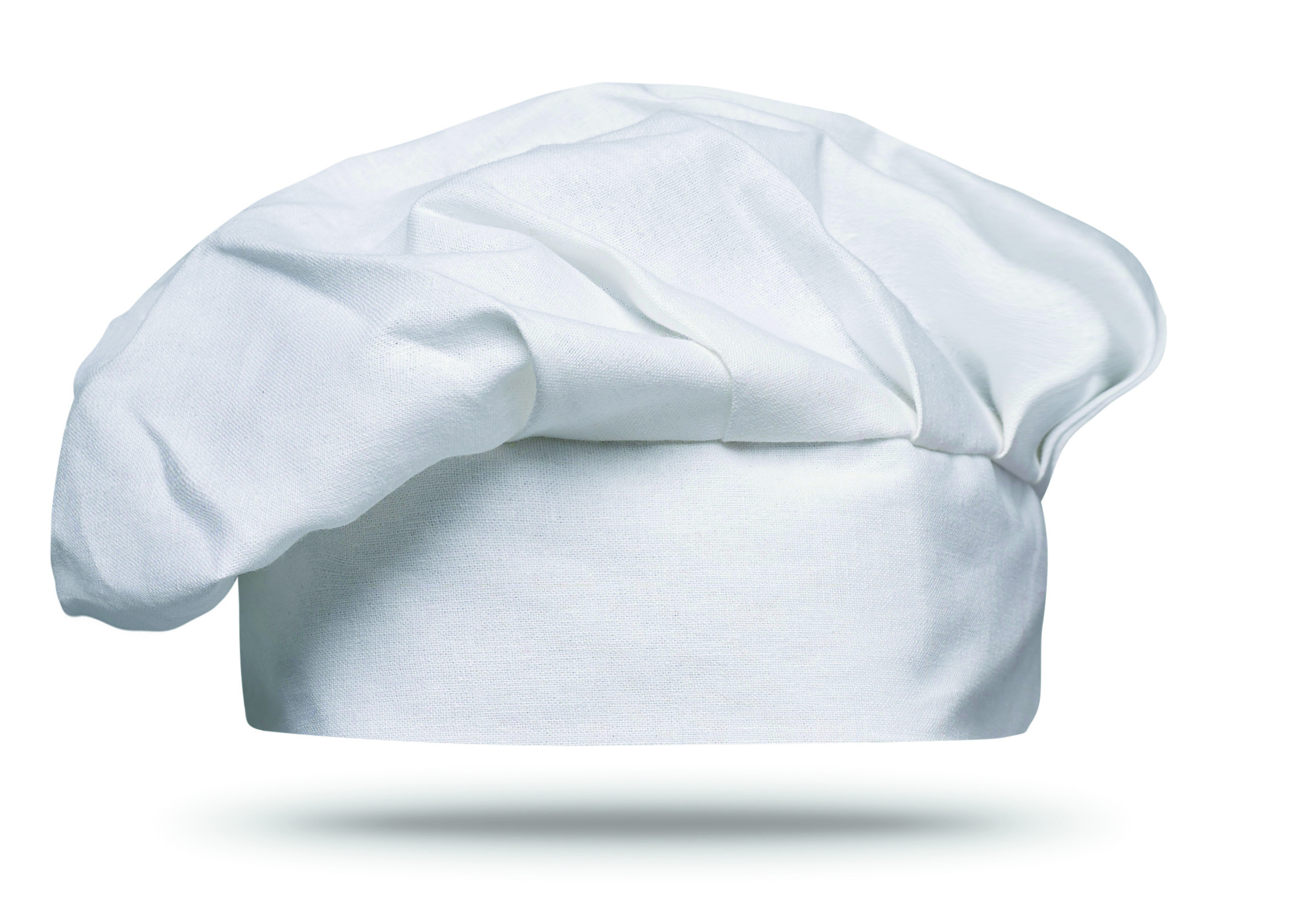 Toque de chef en coton 130g/m2