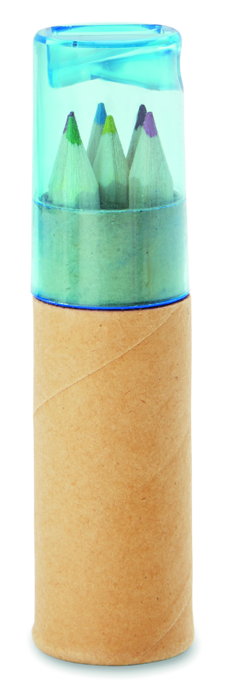 Tube de 6 crayons de couleur