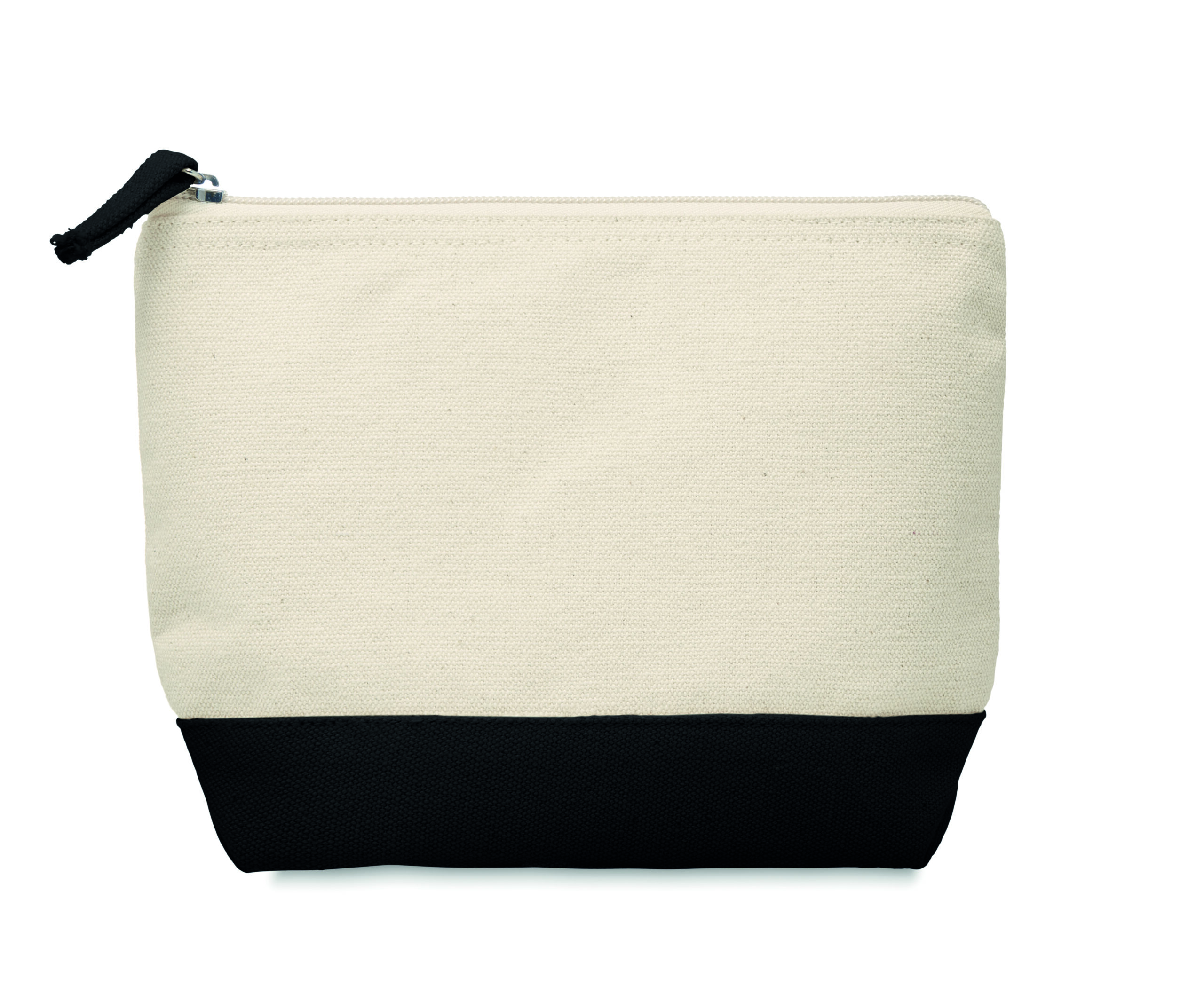 Trousse en coton bicolore