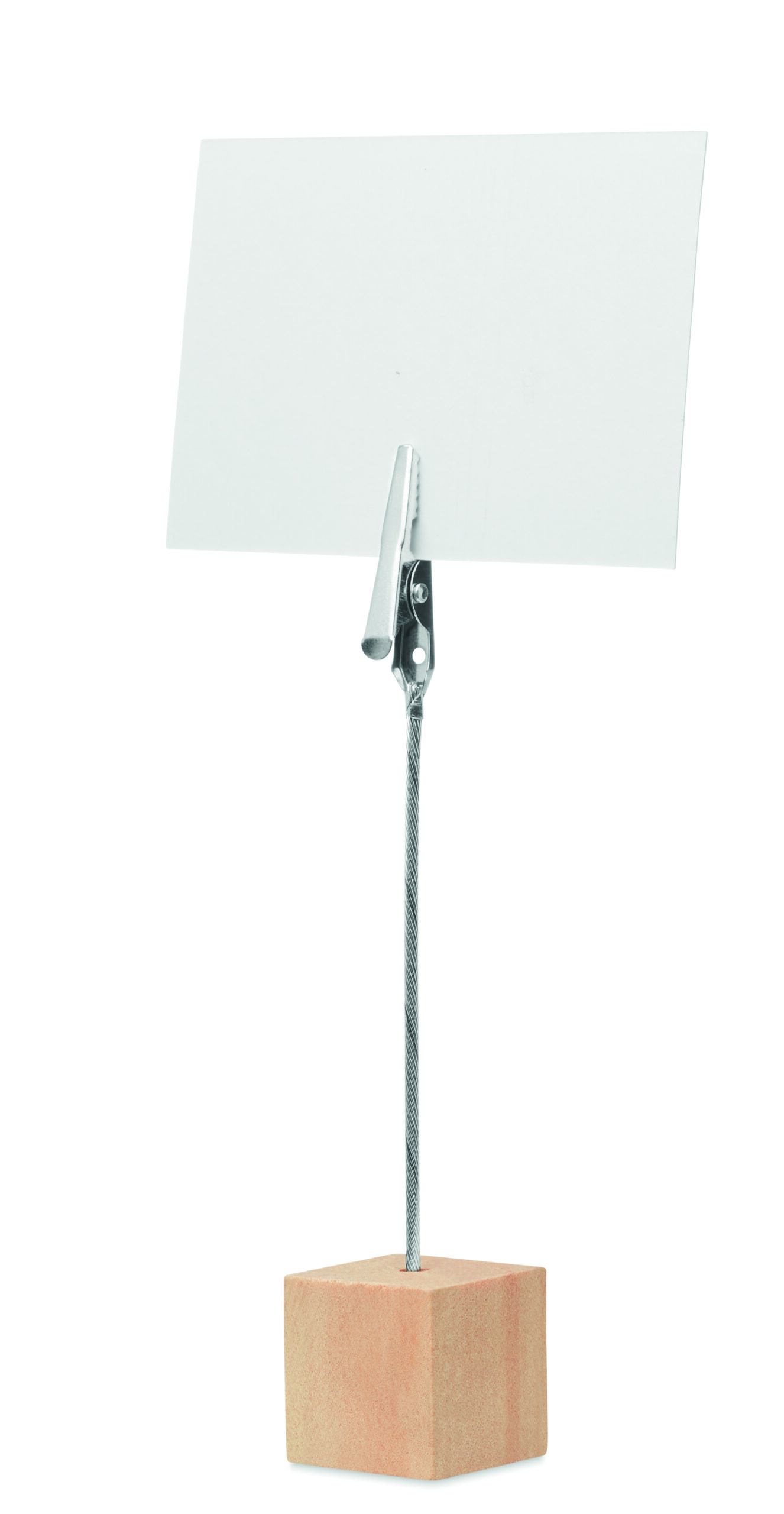 Clip mémos en bois de pin