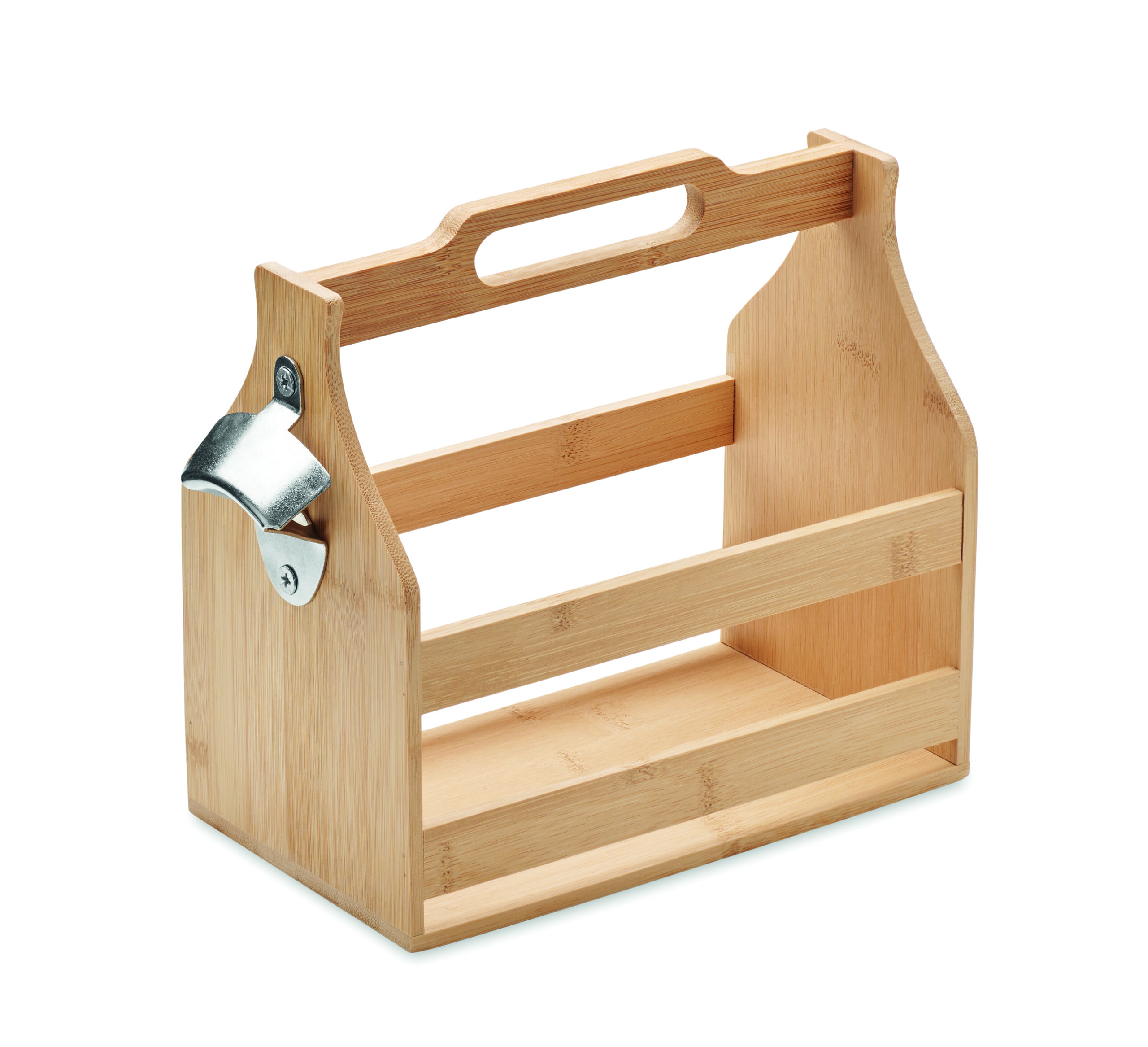 Caisse à bouteilles en bambou