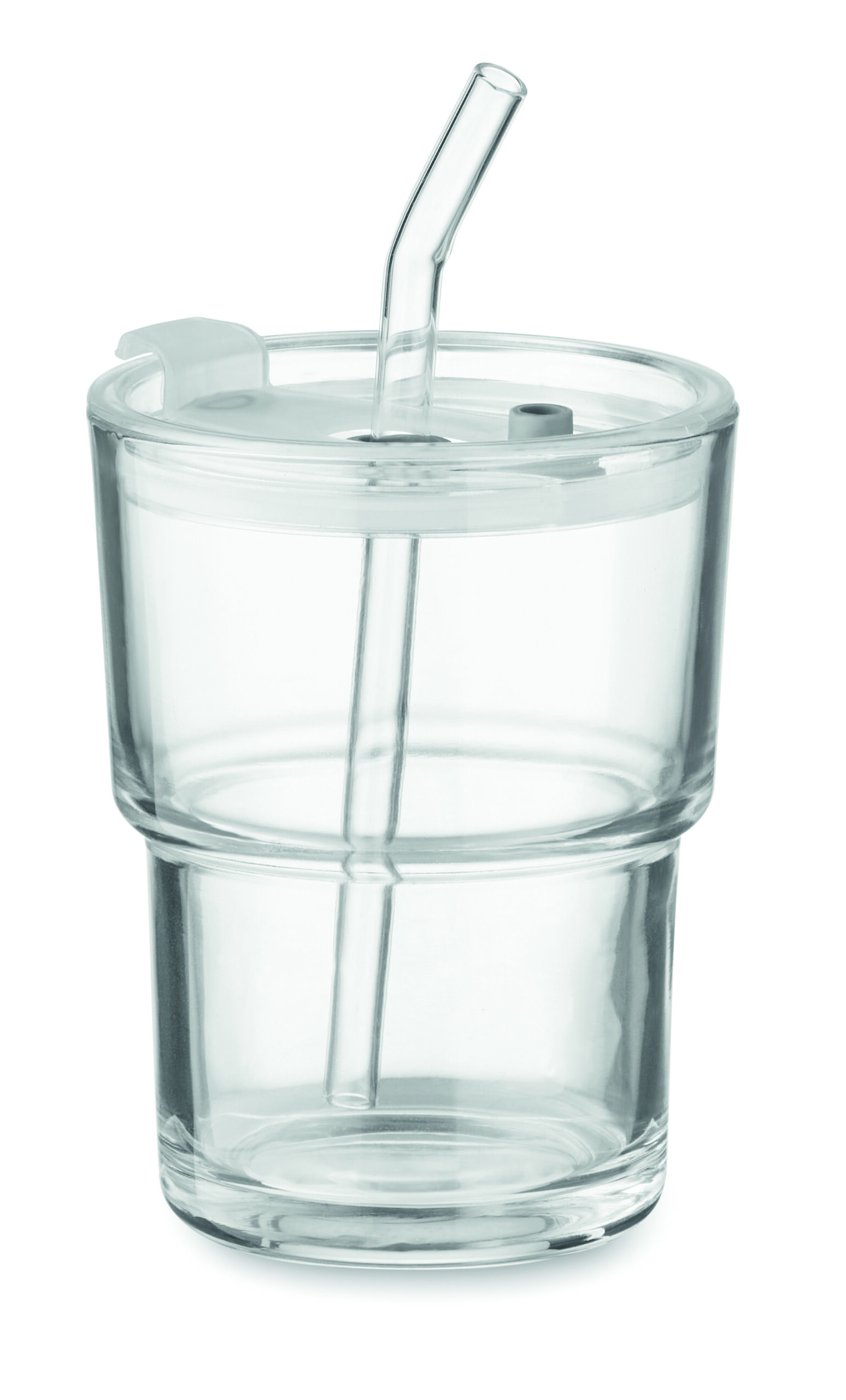 Gobelet verre et paille 400ml
