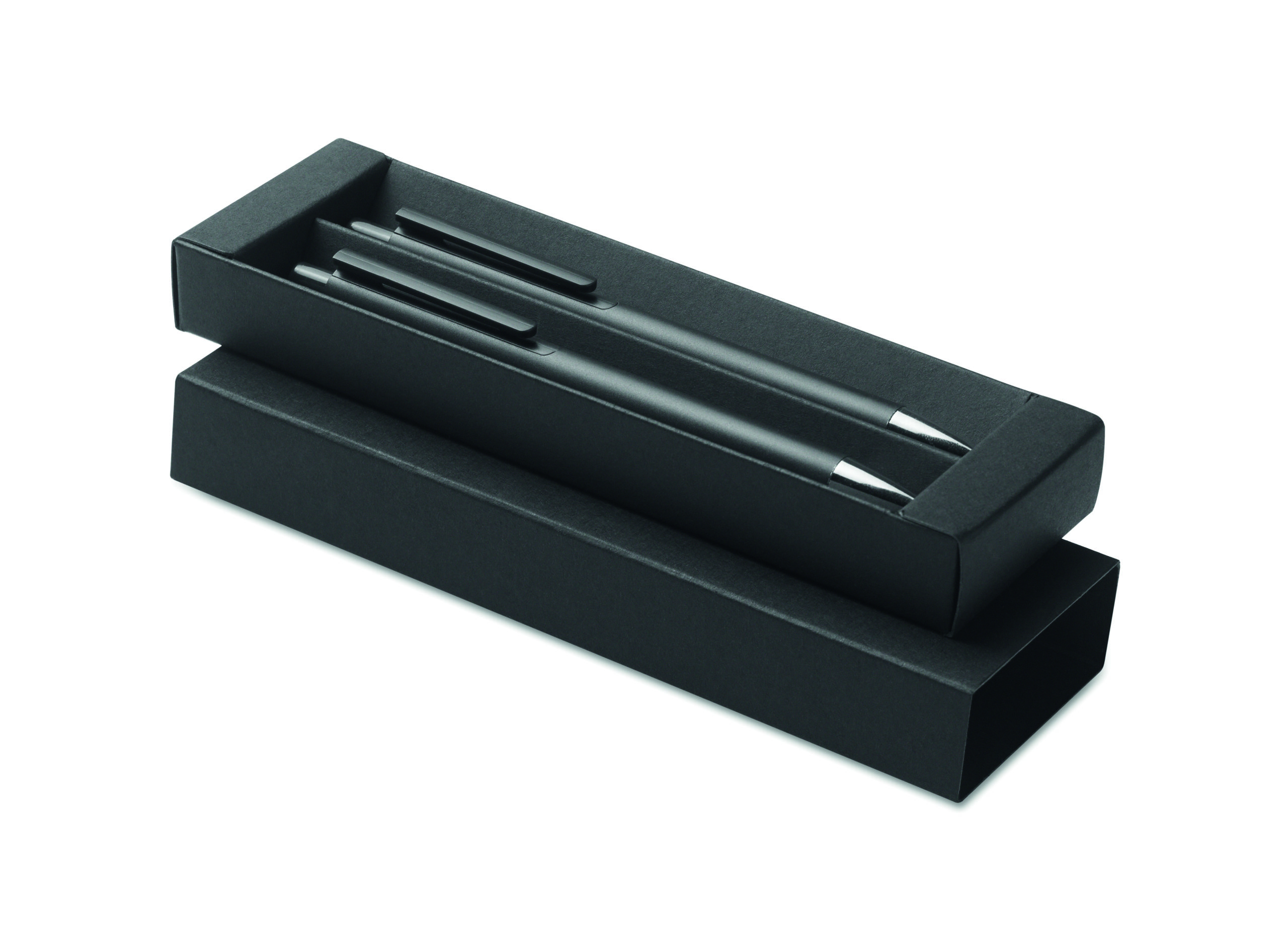 Set de stylos en alu. recyclé