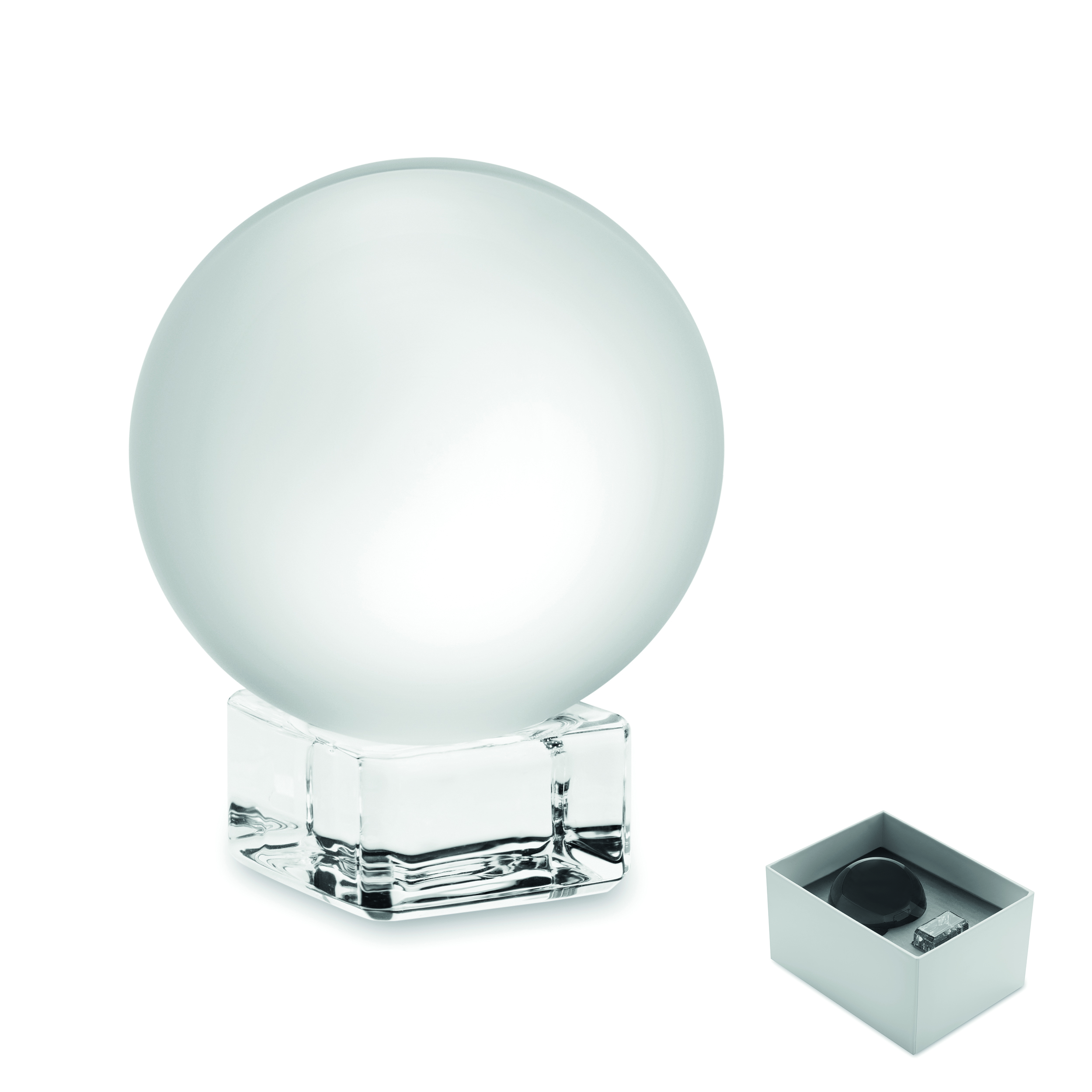 Trophée en verre Rond