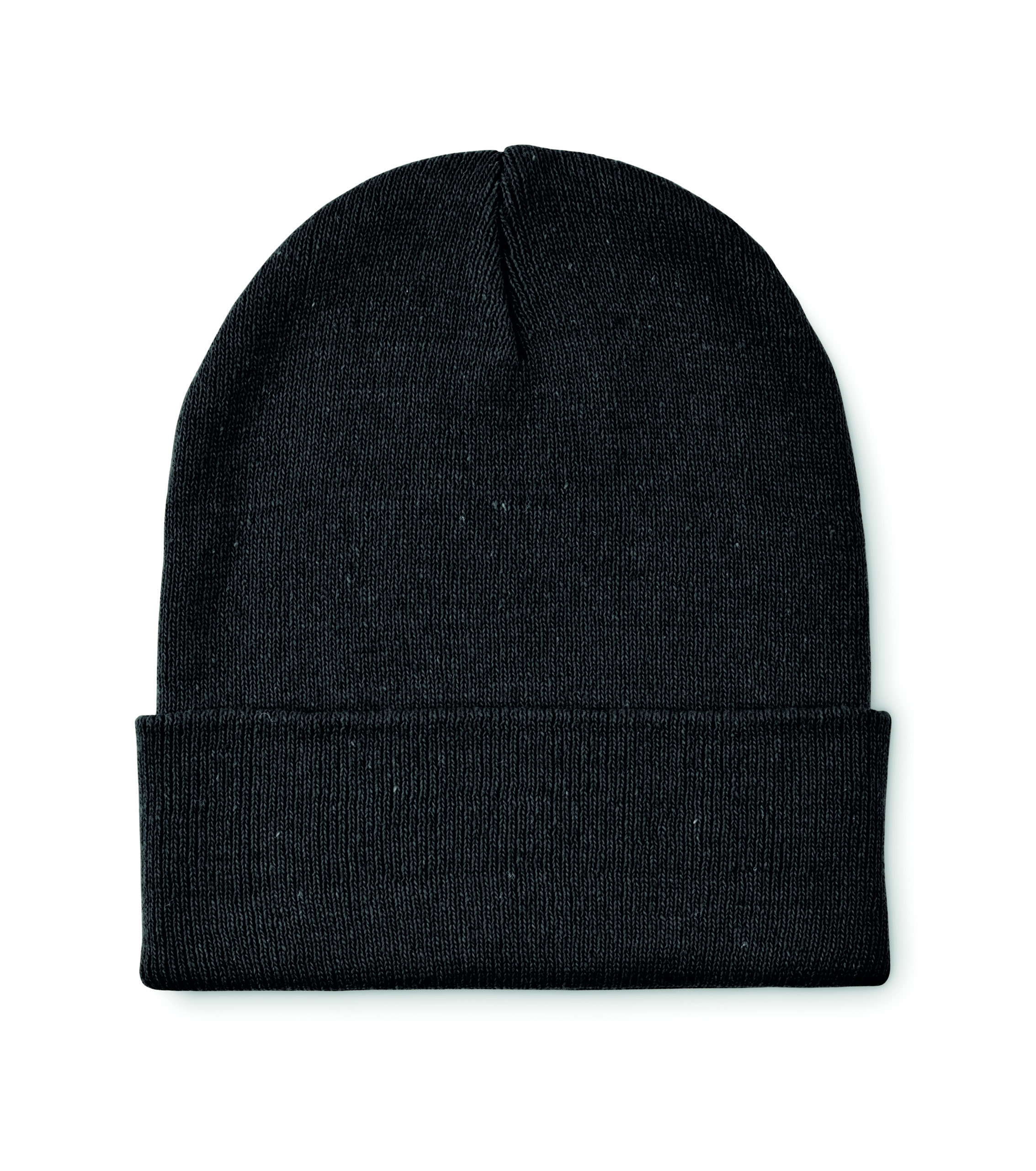 Bonnet tricoté avec revers