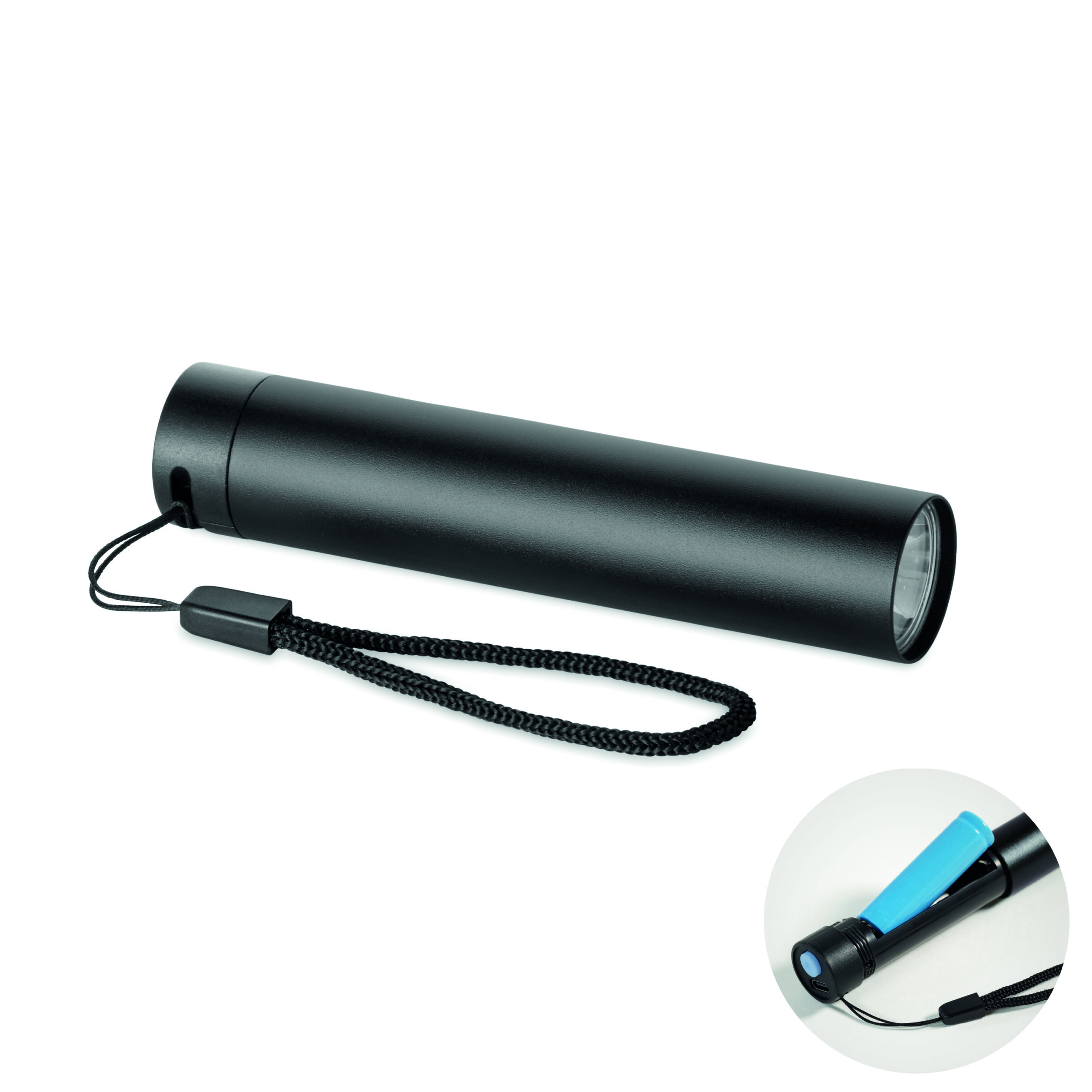 Lampe torche en aluminium
