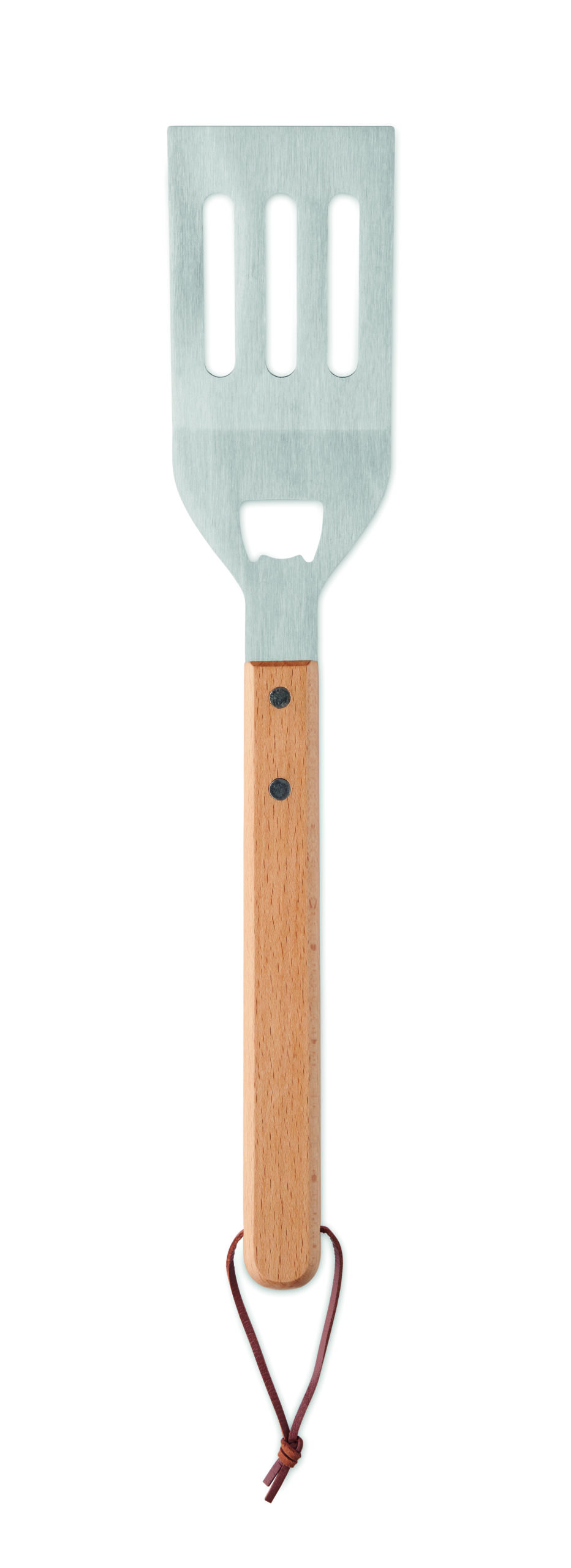 Spatule pour barbecue en hêtre